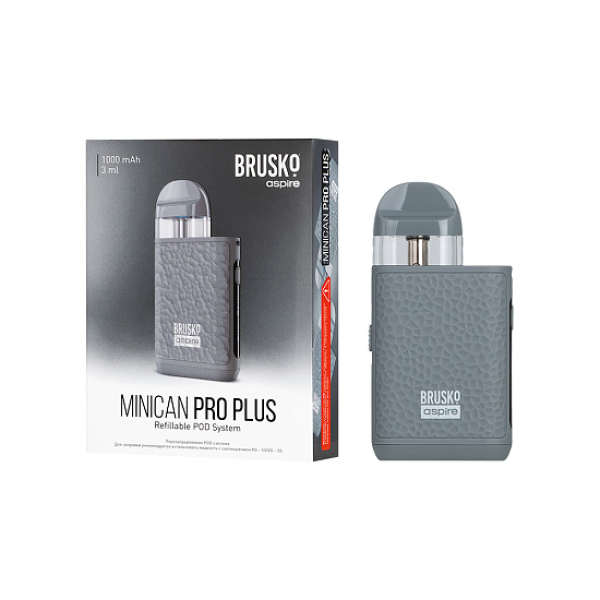 POD-система Brusko Minican Pro Plus серый в Луганске