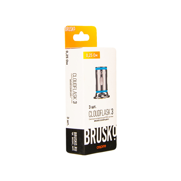 Испаритель Brusko Cloudflask 3 0.25 Ом 3 шт в Луганске