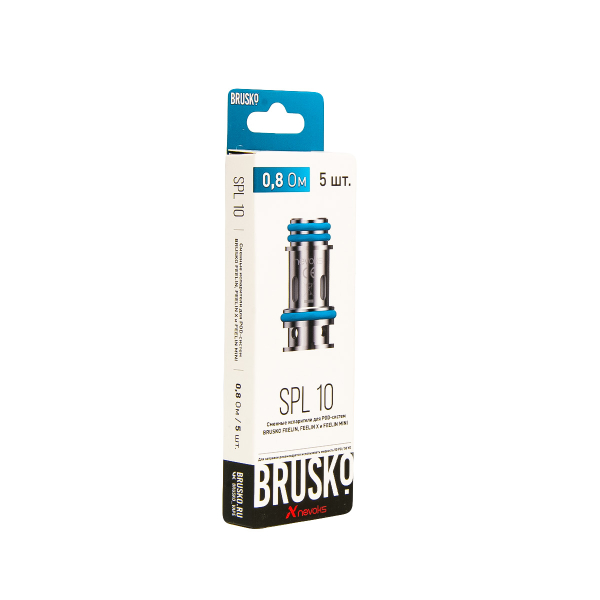 Испаритель Brusko Feelin Spl10 0.8 Ом 5 шт в Луганске