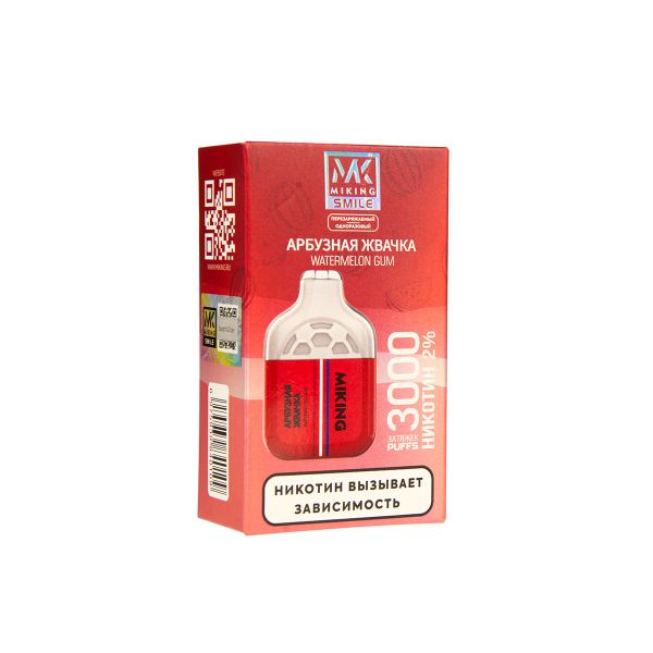 Электронка Miking Watermelon Gum 3000 Затяжек в Луганске