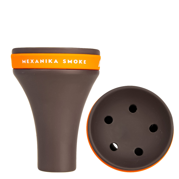 Чаша Mexanika Smoke Fancy Чёрная   С Оранжевым в Луганске