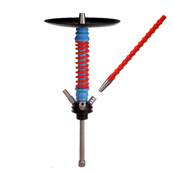 Кальян Mamay Customs V3  Coilovers Mini Голубой Красный в Луганске