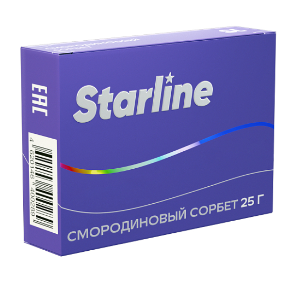 Табак Starline Смородиновый Сорбет 25 грамм в Луганске