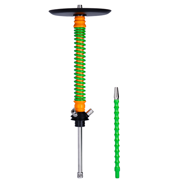 Кальян Mamay Customs Coilovers Оранжево Салатовый в Луганске
