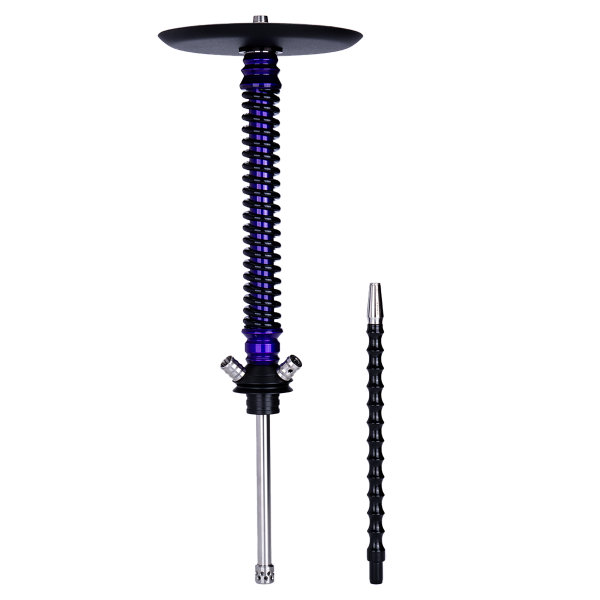 Кальян Mamay Customs Coilovers Фиолетовый Лак Черный в Луганске