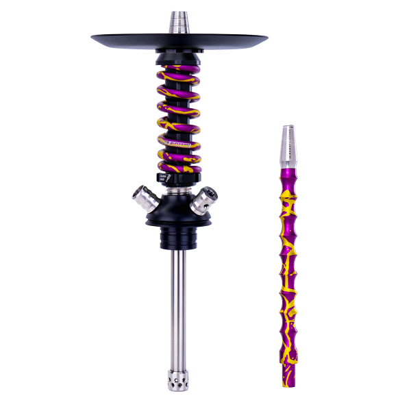Кальян Mamay Customs Coilover Micro Пурпурно Золотой Сплеш в Луганске