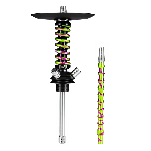 Кальян Mamay Customs Coilover Micro Салатово Пурпурный Сплеш в Луганске