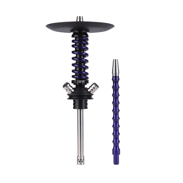 Кальян Mamay Customs Coilover Micro Чёрно Фиолетовый Лак в Луганске