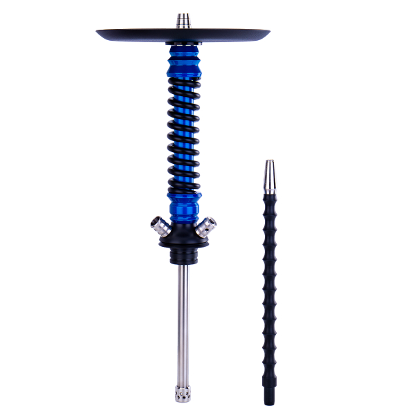 Кальян Mamay Customs Coilovers Mini Голубой Лак Черный в Луганске
