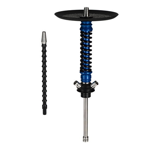 Кальян Mamay Customs Coilovers Mini Голубой Лак Черный Грав. Калиграфия в Луганске