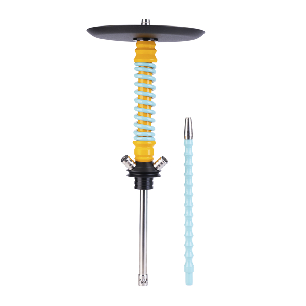 Кальян Mamay Customs Coilovers Mini Жёлто Мятный Грав. Котофаки в Луганске