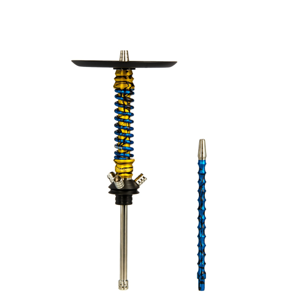 Кальян Mamay Customs Coilovers Mini Синий Сплеш Золотой Сплеш в Луганске