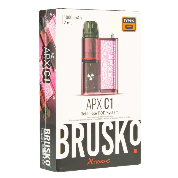 POD-система Brusko Apx C1 Коралловый Цветок в Луганске