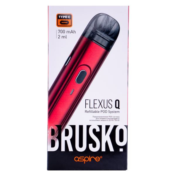 POD-система Brusko Flexus Q Красный в Луганске