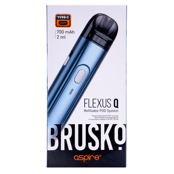 POD-система Brusko Flexus Q Небесно Голубой в Луганске