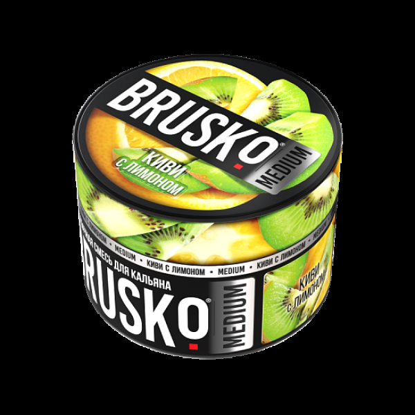 Бестабачная смесь Brusko Киви С Лимоном Medium 50 грамм в Луганске