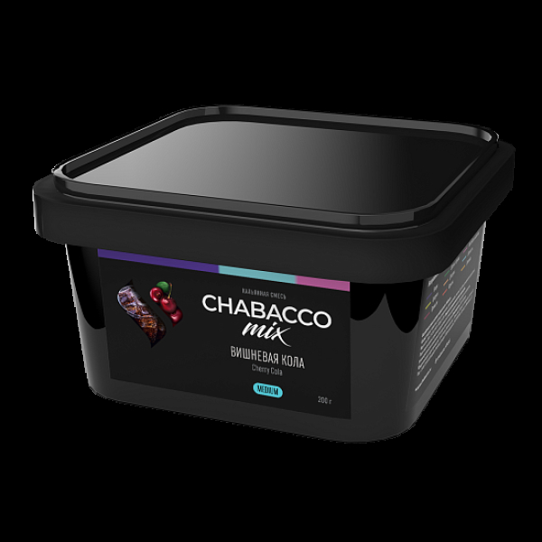 Бестабачная смесь Chabacco Mix Cherry Cola Вишневая Кола  Medium 200 грамм в Луганске