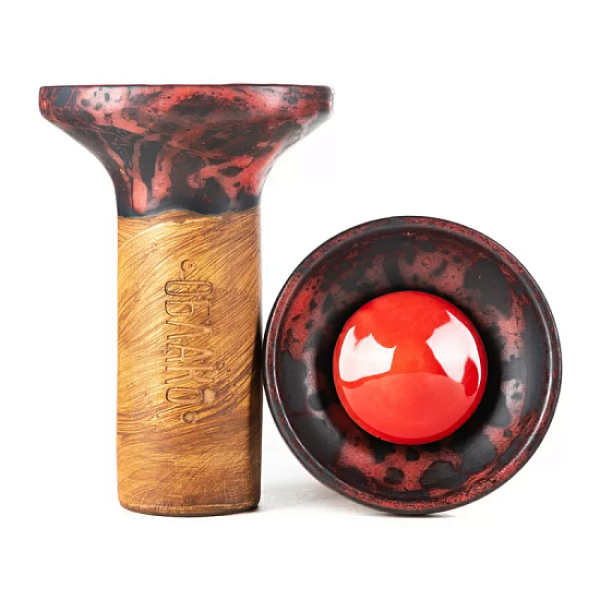 Чаша Облако Flow Red On Black Red Marble в Луганске