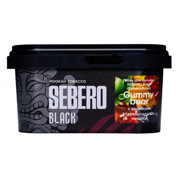 Табак Sebero Black Gummy Bear 200 грамм в Луганске