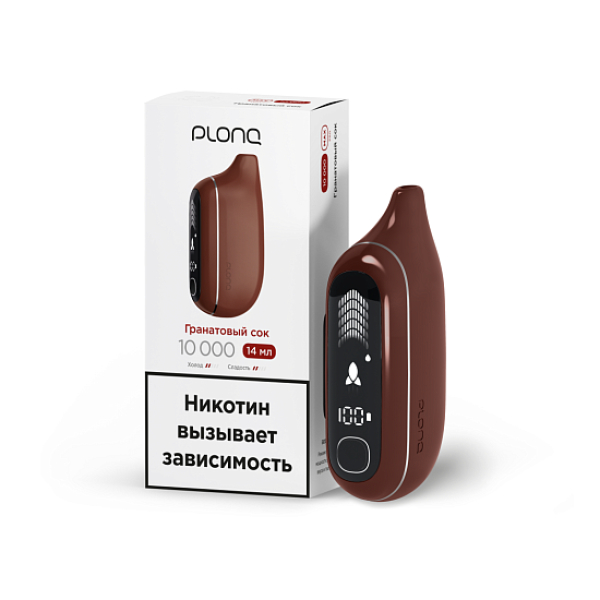 Электронка Plonq Max Pro   Гранатовый Сок 10000 затяжек в Луганске
