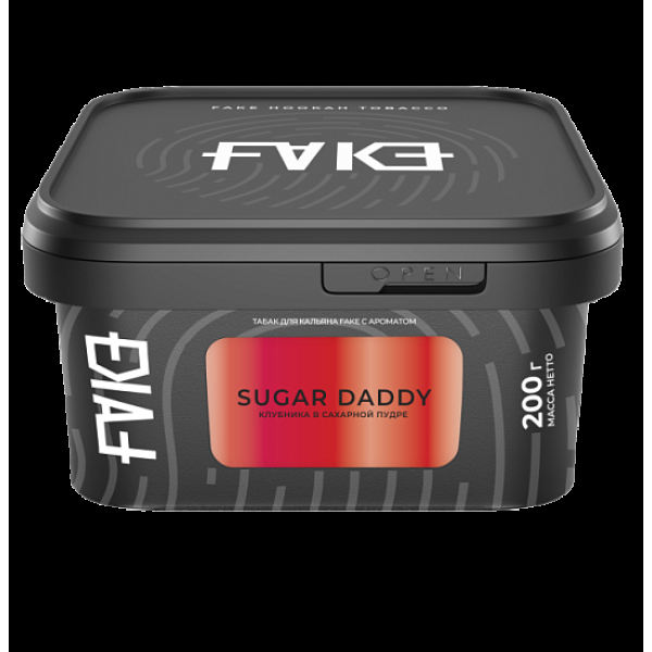 Табак Fake Sugar Daddy Клубника В Сахарной Пудре 200 грамм в Луганске