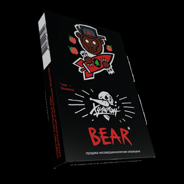Табак Хулиган Bear Клубника С Елкой 25 грамм в Луганске