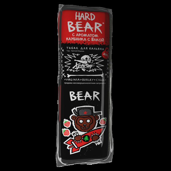 Табак Хулиган Hard Bear Клубника С Елкой 200 грамм в Луганске