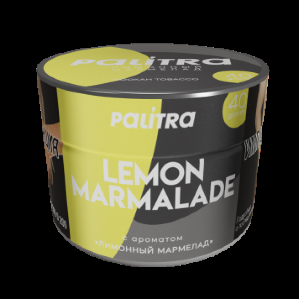 Табак Palitra Lemon Marmalade Лимонный Мармелад 40 грамм в Луганске