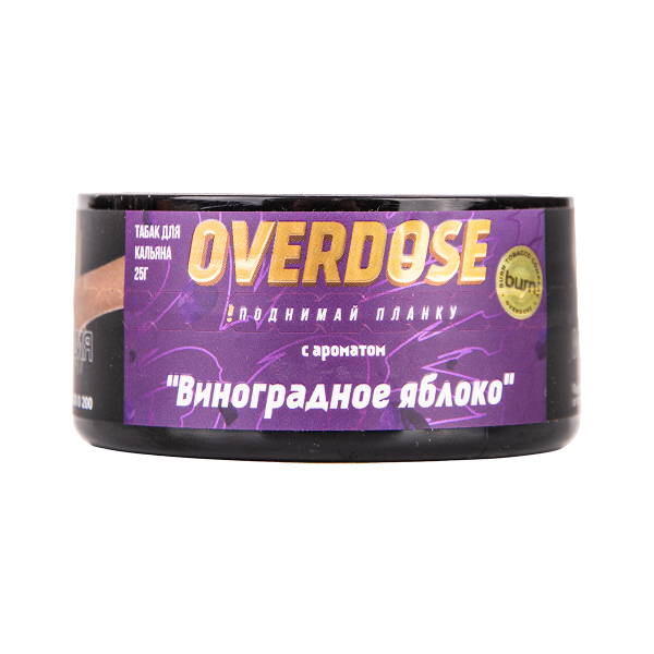 Табак Overdose Grapple 100 грамм в Луганске