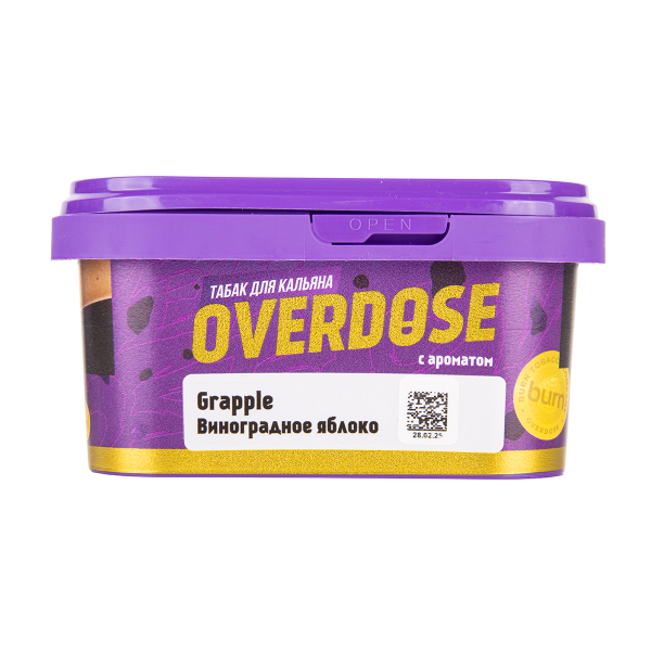 Табак Overdose Grapple 200 грамм в Луганске