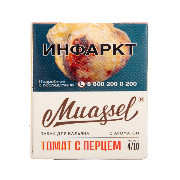 Табак Muassel Medium Томат С перцем 40 грамм в Луганске