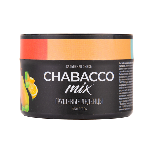 Бестабачная смесь Chabacco Mix Medium Pear Drops 40 грамм в Луганске
