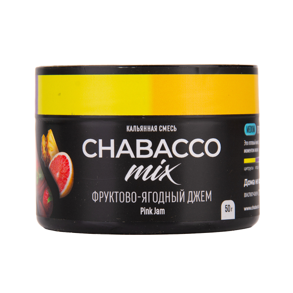 Бестабачная смесь Chabacco Mix Medium Pink Jam 40 грамм в Луганске