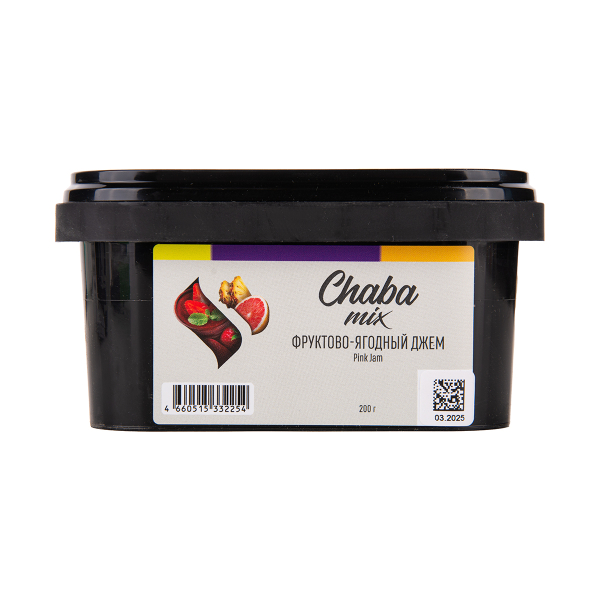 Безникотиновая смесь Chaba Pink Jam Nicotine Free 200 грамм в Луганске