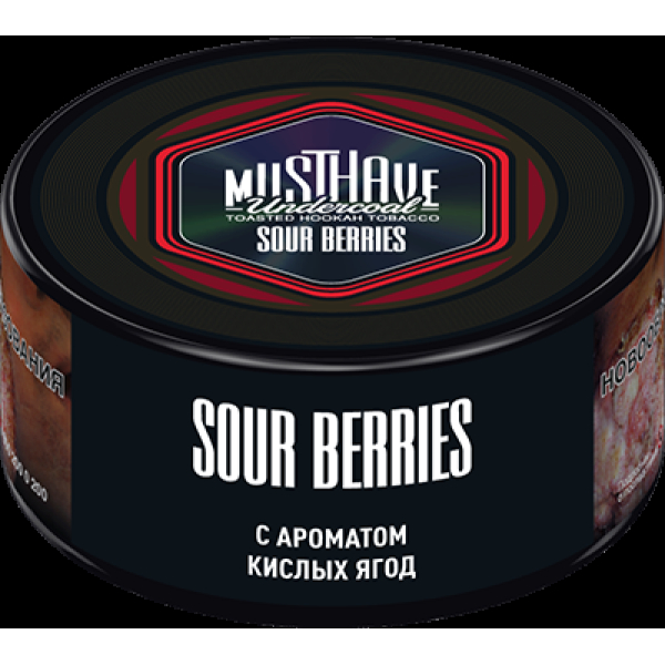 Табак Must have Sour Berries 25 грамм в Луганске