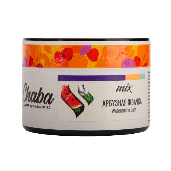 Бестабачная смесь Chaba Mix Watermelon Gum Nicotine Free 50 грамм в Луганске