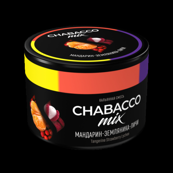 Бестабачная смесь Chabacco Mix Medium Tangerine Strawberry Lychee 40 грамм в Луганске