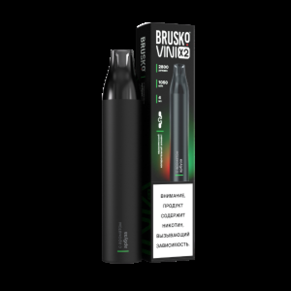 Электронка Brusko Vini X2 Арбуз 2800 затяжек в Луганске