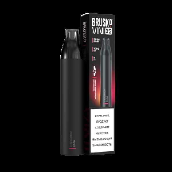 Электронка Brusko Vini X2 Кола 2800 затяжек в Луганске
