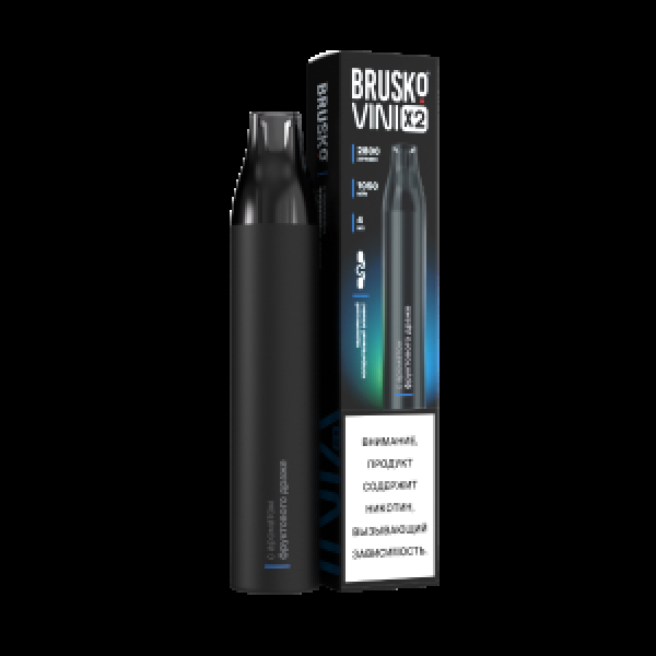 Электронка Brusko Vini X2 Фруктовое Драже 2800 затяжек в Луганске