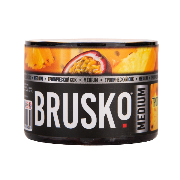Бестабачная смесь Brusko Zero Тропический Сок 50 грамм в Луганске