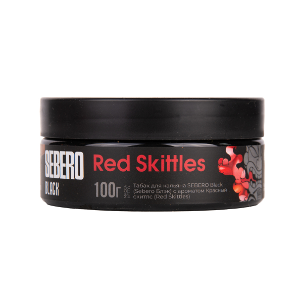 Табак Sebero Black Red Skittles 100 грамм в Луганске