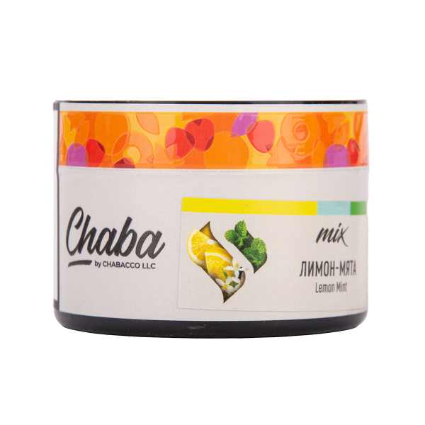 Бестабачная смесь Chaba Mix Lemon Mint Nicotine Free 40 грамм в Луганске