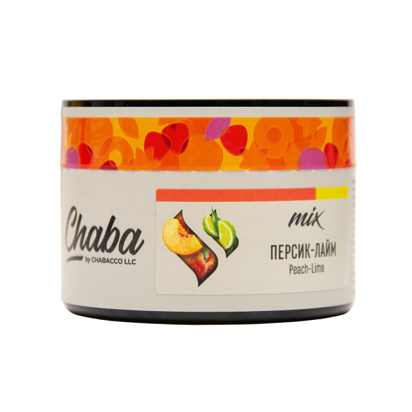 Бестабачная смесь Chaba Mix Peach Lime Nicotine Free 40 грамм в Луганске