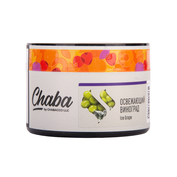 Бестабачная смесь Chaba Ice Grape Nicotine Free 40 грамм в Луганске