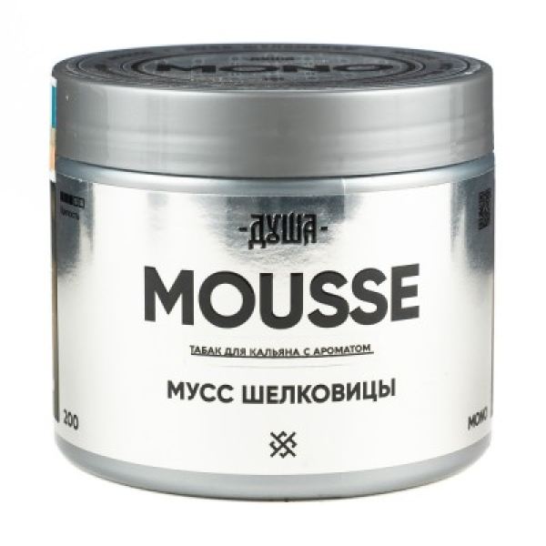 Табак Душа Mousse Мусс Шелковицы 200 грамм в Луганске