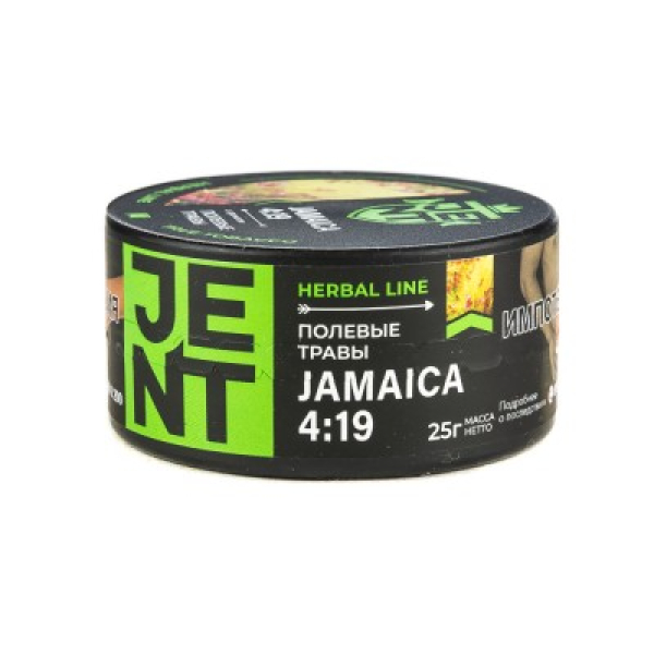 Табак Jent Herbal Line Jamaica 4 19 Полевые Травы 25 грамм в Луганске