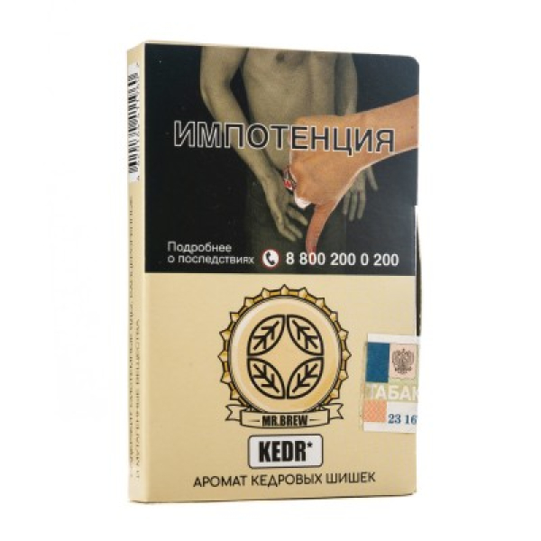 Табак Mr Brew Kedr Аромат Кедровых Шишек 25 грамм в Луганске