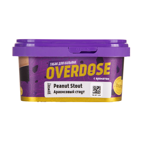 Табак Overdose Peanut Stout 200 грамм в Луганске