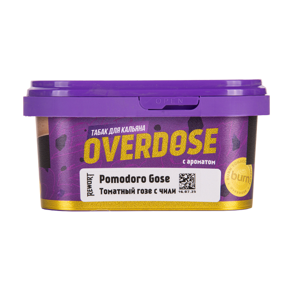 Табак Overdose Pomodoro Gose 200 грамм в Луганске